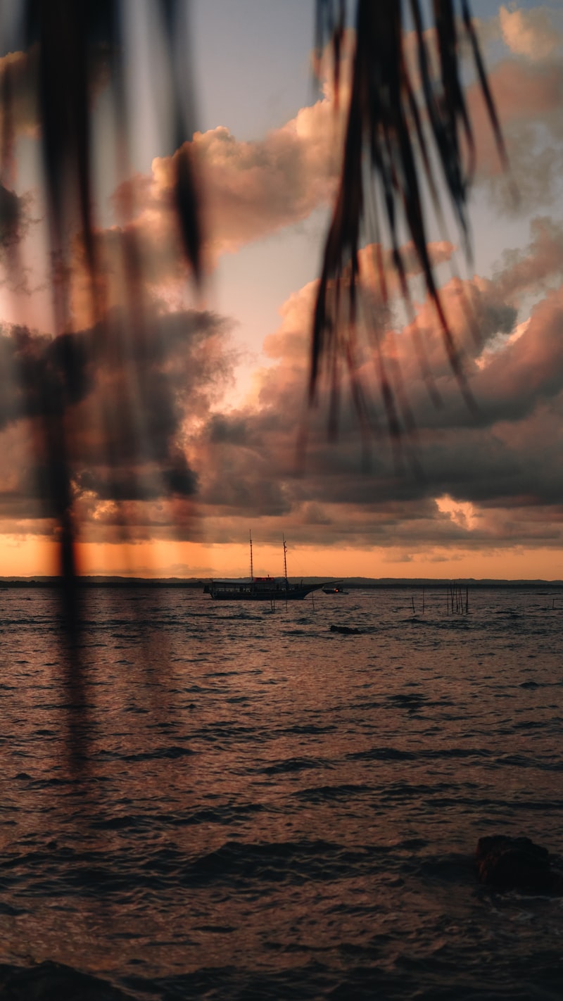 a boat in the water